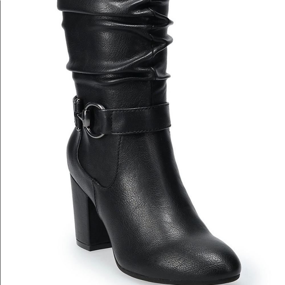 Brand New Black Boots Size 9